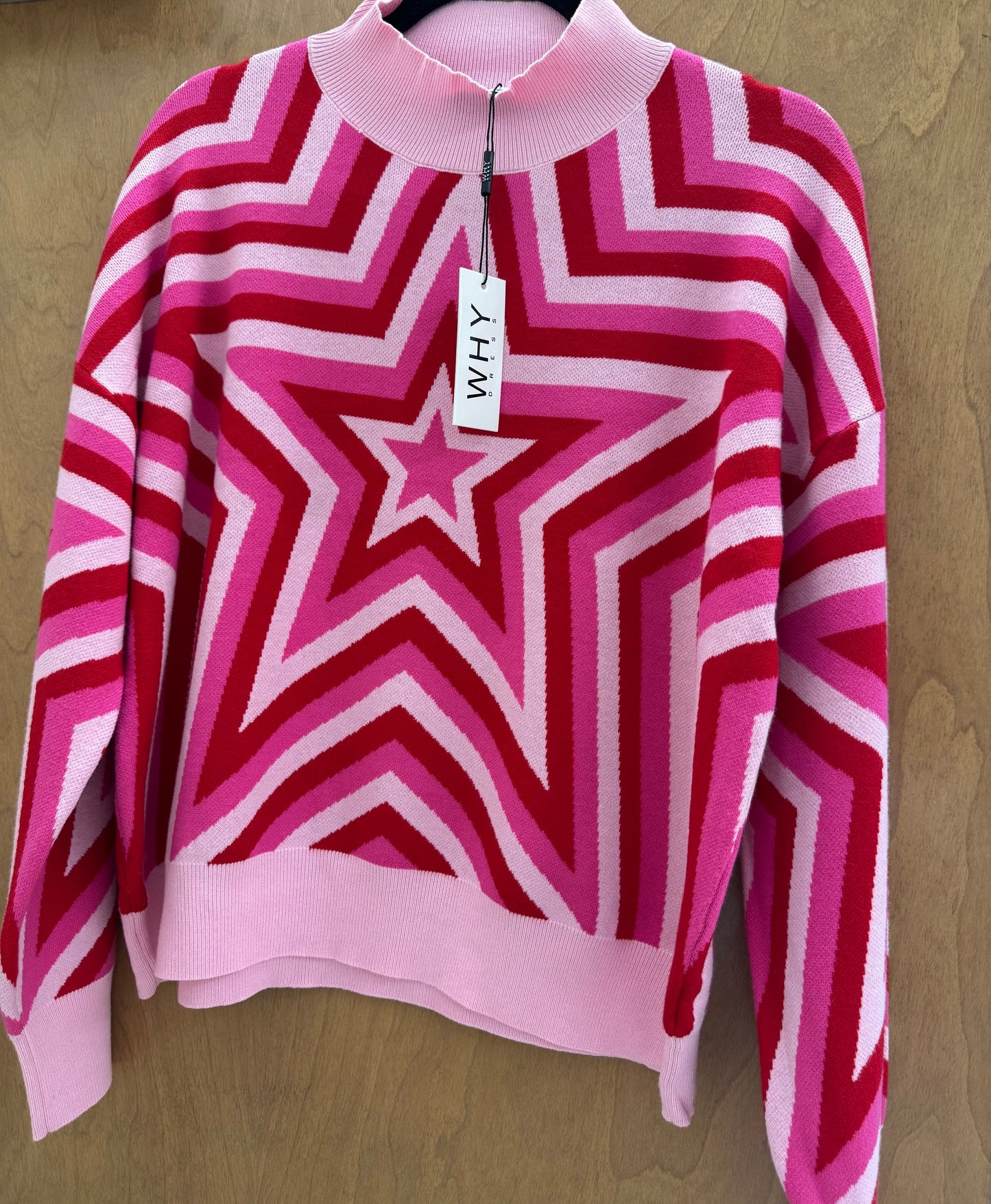 Pink Star Sweatshirt