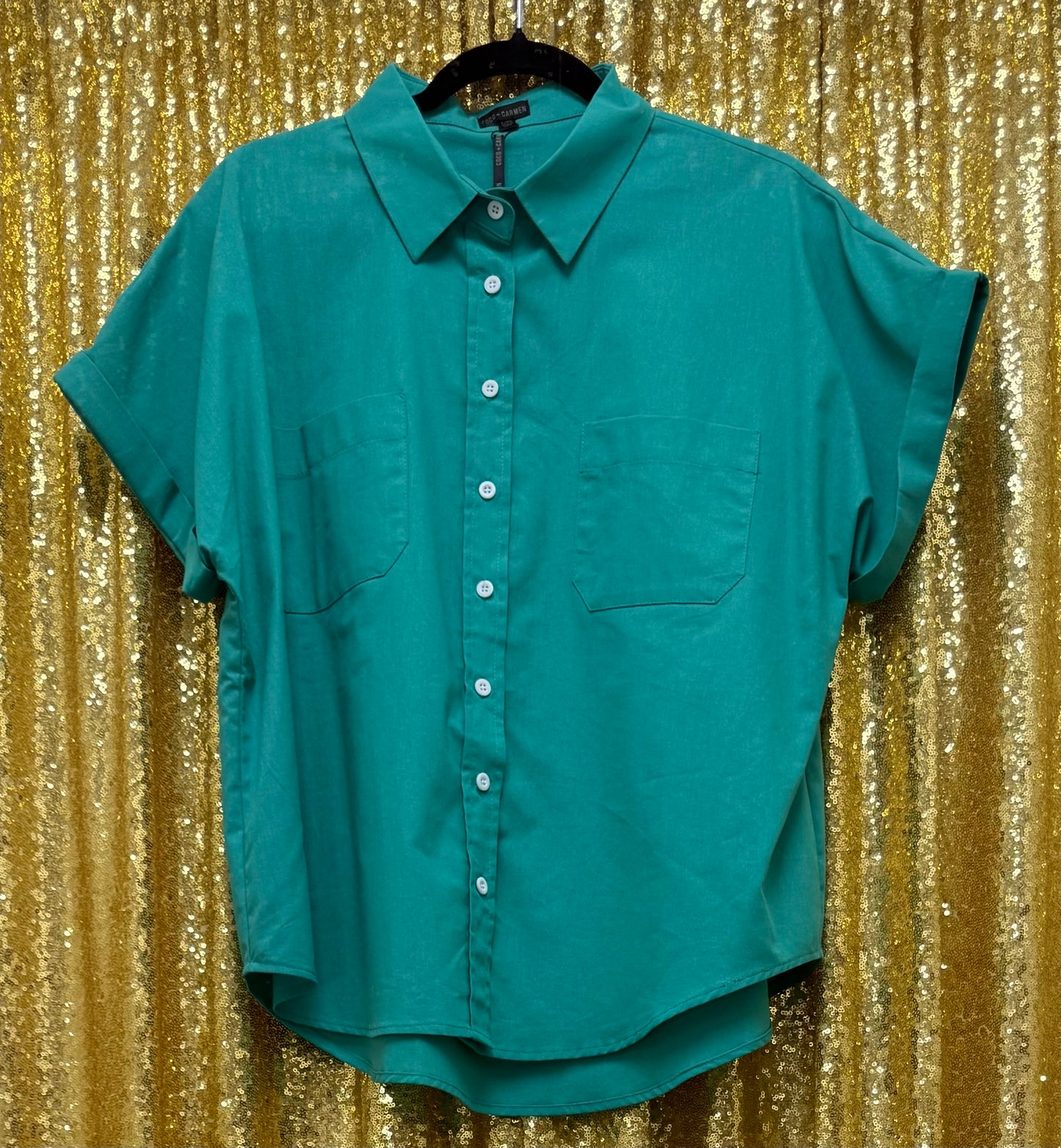 Button UP Top