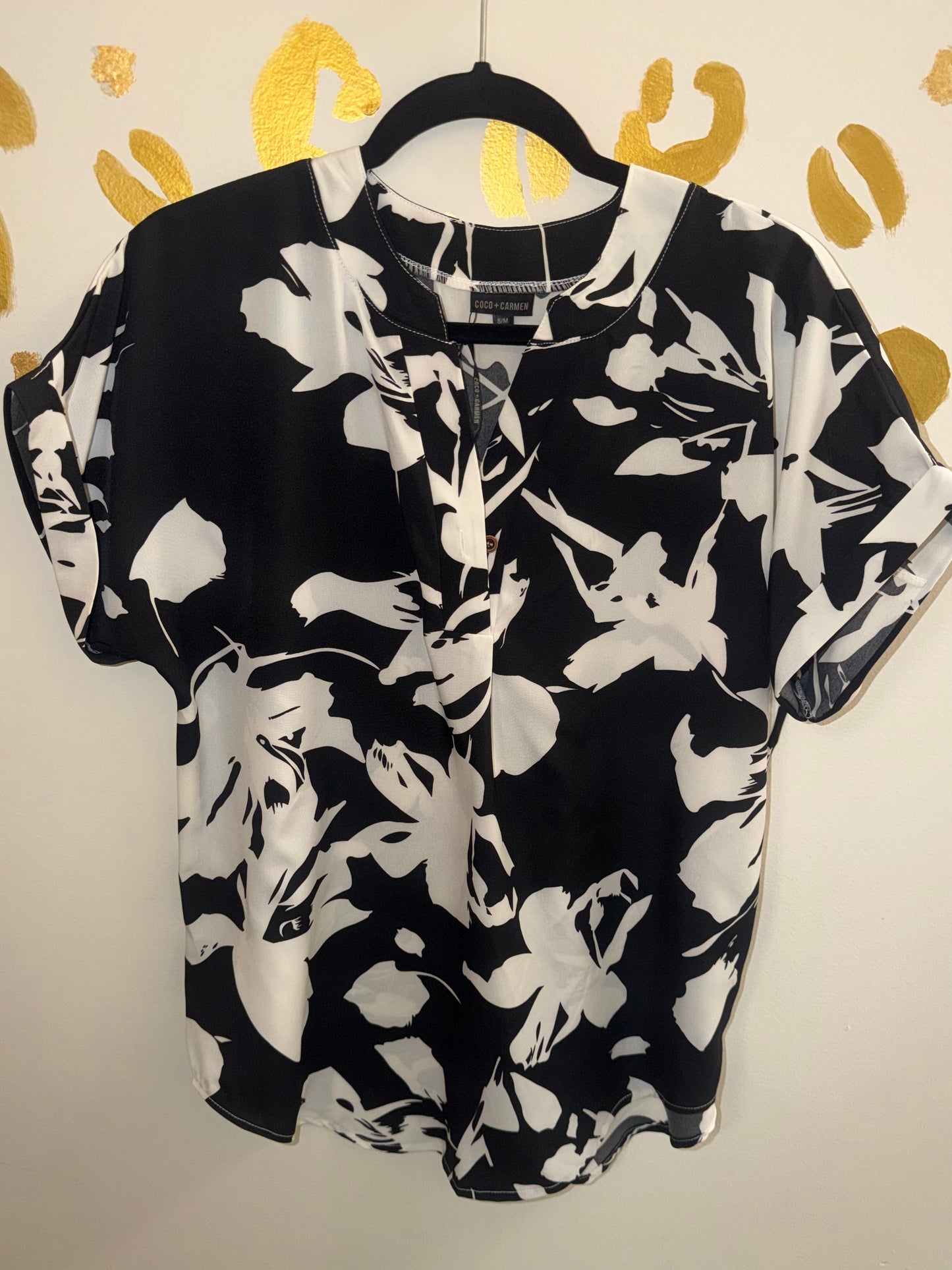 Coco+ Carmen B&W Top