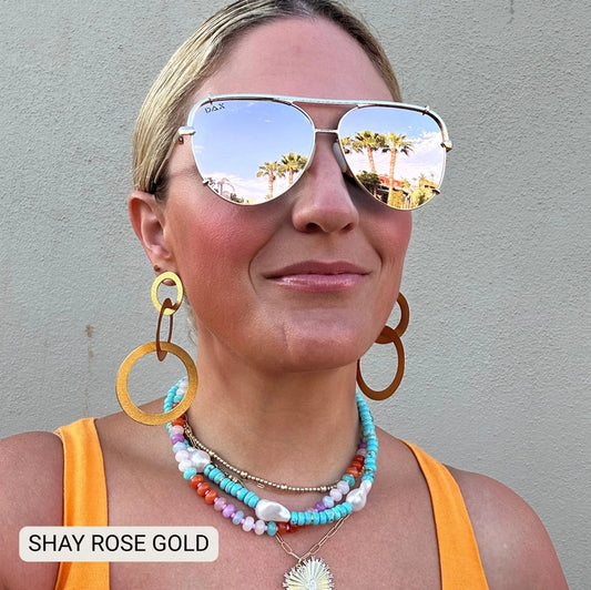 Shay - Women's Polarized Large Hair Friendly Aviator